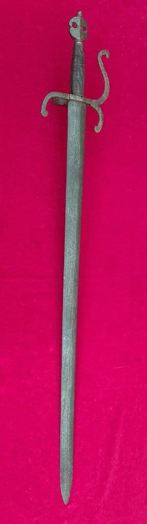 A rare Swiss sword probably 18th Century. Good condition. Ref 3124